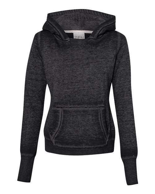 J. America Women's Zen Fleece Hooded Sweatshirt J. America