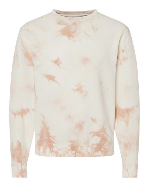 Independent Trading Co. Men's Midweight Tie-Dyed Sweatshirt Independent Trading Co.