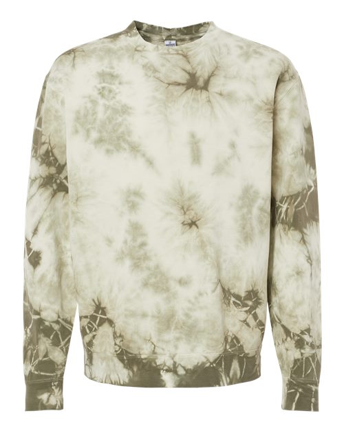 Independent Trading Co. Men's Midweight Tie-Dyed Sweatshirt Independent Trading Co.