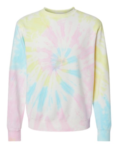 Independent Trading Co. Men's Midweight Tie-Dyed Sweatshirt Independent Trading Co.