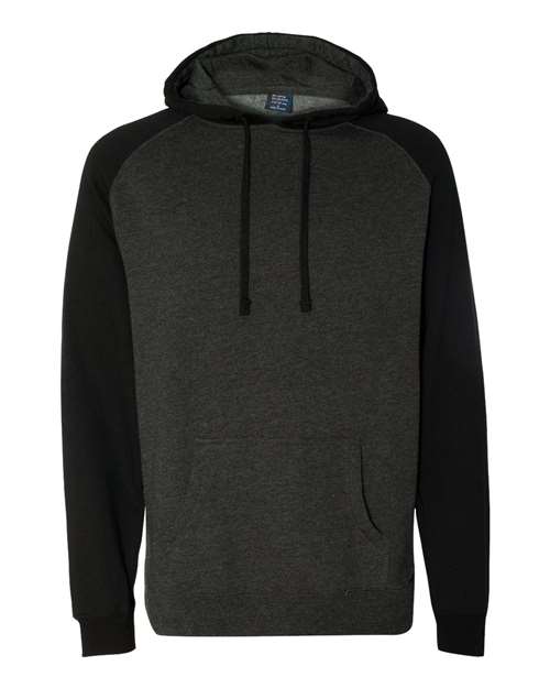 Independent Trading Co. Raglan Hooded Sweatshirt Independent Trading Co.