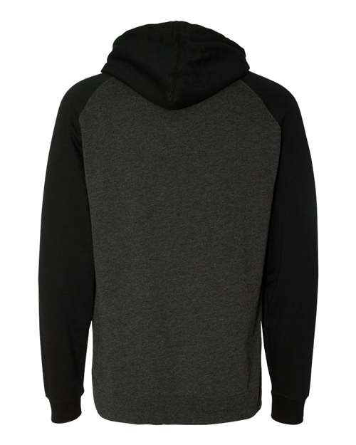 Independent Trading Co. Raglan Hooded Sweatshirt Independent Trading Co.