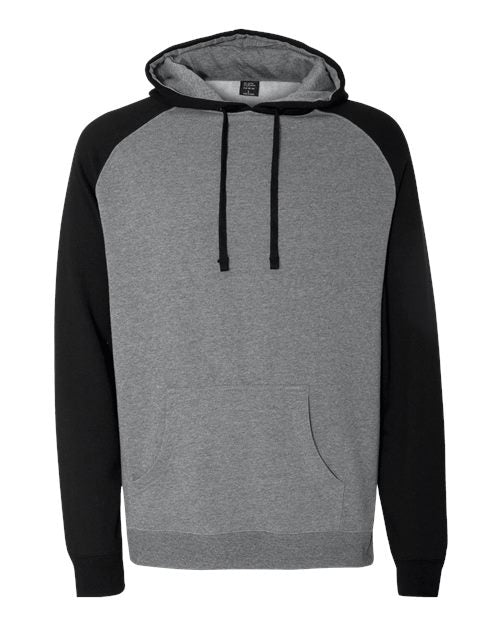 Independent Trading Co. Raglan Hooded Sweatshirt Independent Trading Co.