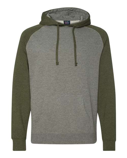 Independent Trading Co. Raglan Hooded Sweatshirt Independent Trading Co.