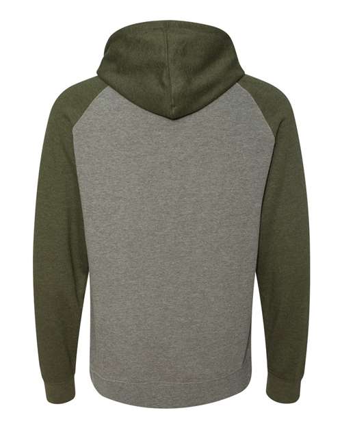 Independent Trading Co. Raglan Hooded Sweatshirt Independent Trading Co.