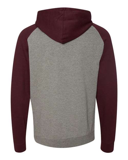 Independent Trading Co. Raglan Hooded Sweatshirt Independent Trading Co.