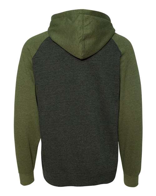 Independent Trading Co. Raglan Hooded Sweatshirt Independent Trading Co.