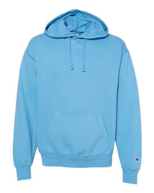 Champion Men's Garment Dyed Hooded Sweatshirt Champion