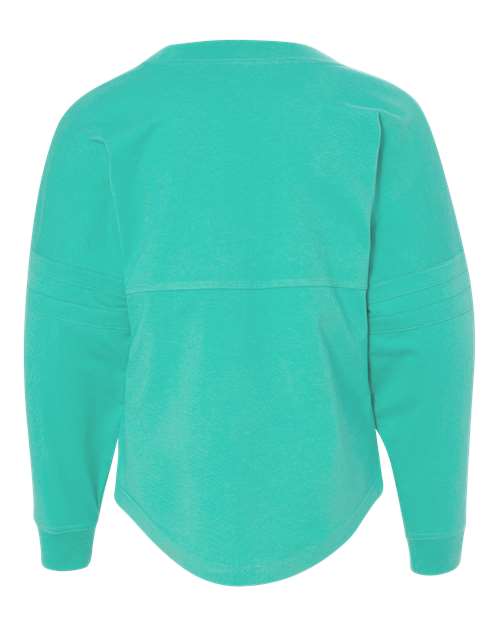 Boxercraft Women's Jersey Pom Pom Long Sleeve T-Shirt Boxercraft