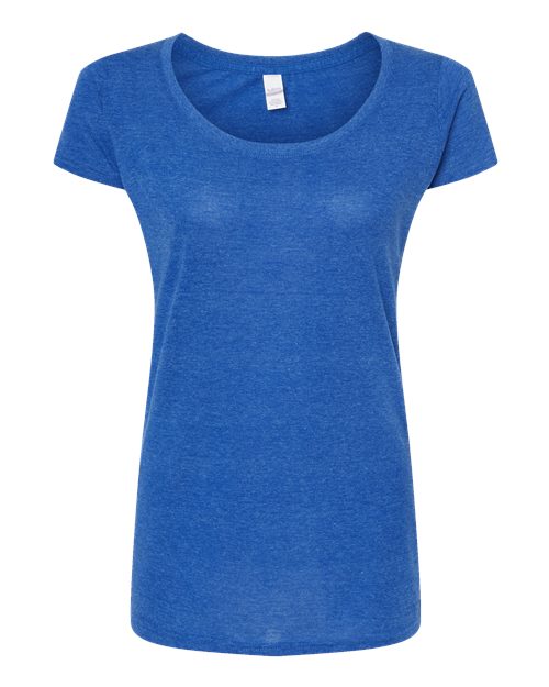 Tultex Women's Poly-Rich Scoop Neck T-Shirt Tultex