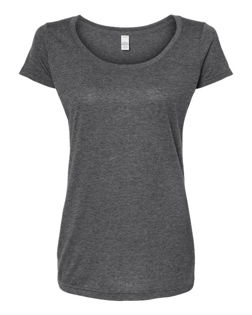 Tultex Women's Poly-Rich Scoop Neck T-Shirt Tultex