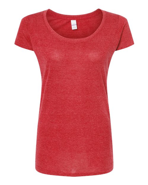 Tultex Women's Poly-Rich Scoop Neck T-Shirt Tultex