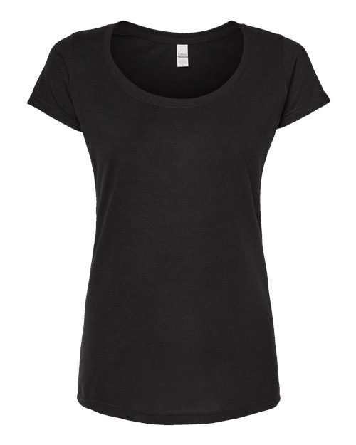 Tultex Women's Poly-Rich Scoop Neck T-Shirt Tultex