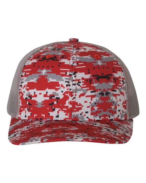 Richardson 112 Patterned Snapback Trucker Cap Richardson