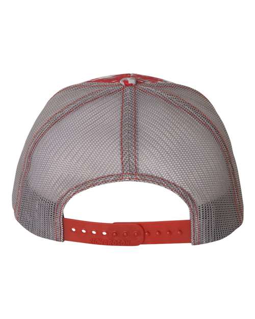 Richardson 112 Patterned Snapback Trucker Cap Richardson