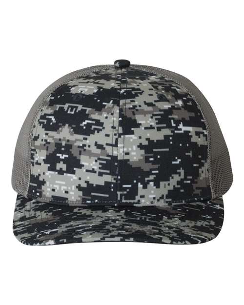 Richardson 112 Patterned Snapback Trucker Cap Richardson