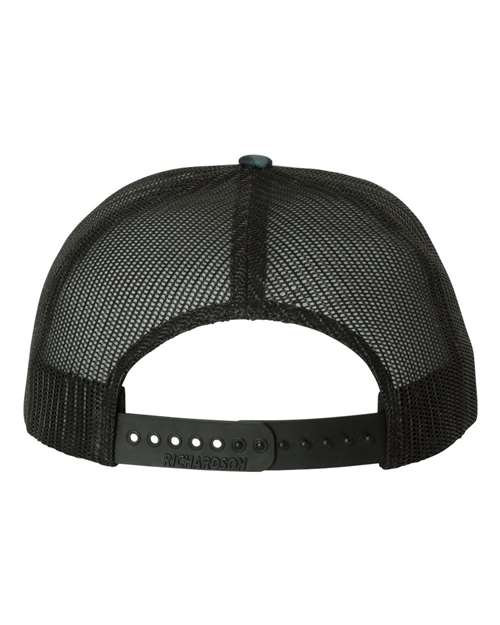 Richardson 112 Patterned Snapback Trucker Cap Richardson