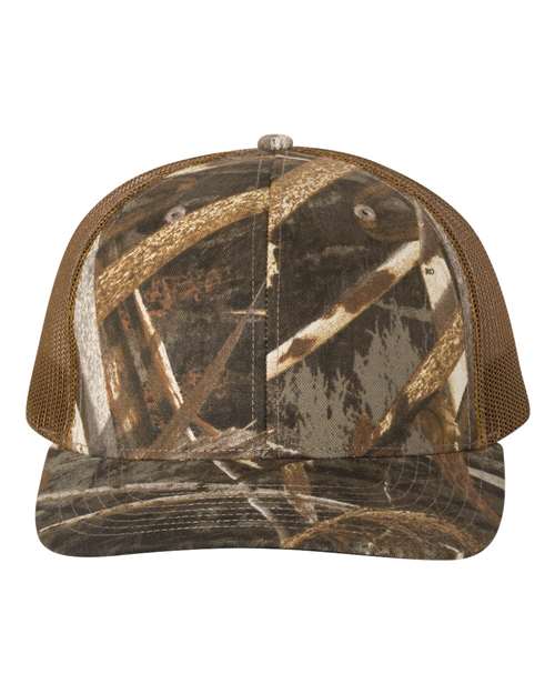 Richardson 112 Patterned Snapback Trucker Cap Richardson