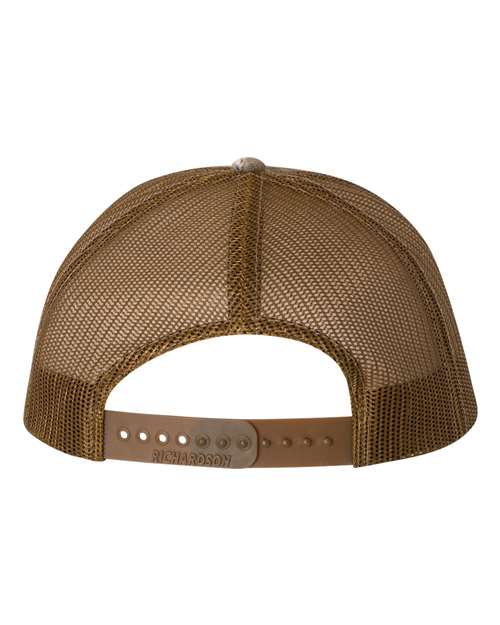 Richardson 112 Patterned Snapback Trucker Cap Richardson