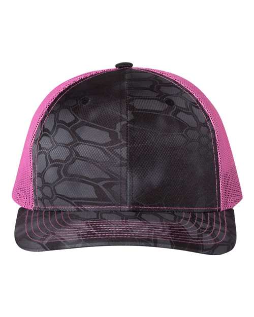 Richardson 112 Patterned Snapback Trucker Cap Richardson