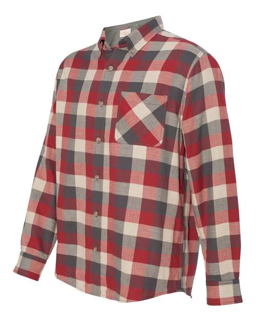 Weatherproof Vintage Brushed Flannel Long Sleeve Shirt Weatherproof