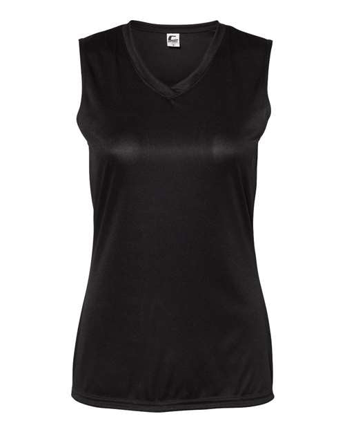 C2 Sport Women's Sleeveless V-Neck T-Shirt C2