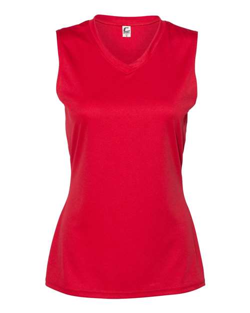 C2 Sport Women's Sleeveless V-Neck T-Shirt C2