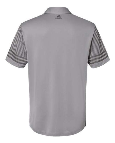 Adidas Men's Striped Sleeve Polo Adidas