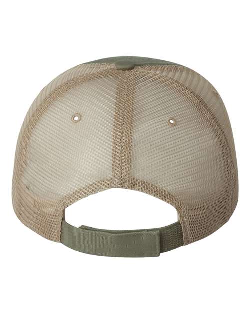 Mega Cap Men's Frayed-Bill Twill Cap Mega Cap