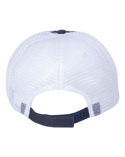 Mega Cap Men's Frayed-Bill Twill Cap Mega Cap