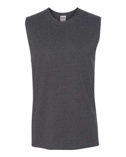 JERZEES Men's Dri-Power® Active Sleeveless 50/50 T-Shirt JERZEES