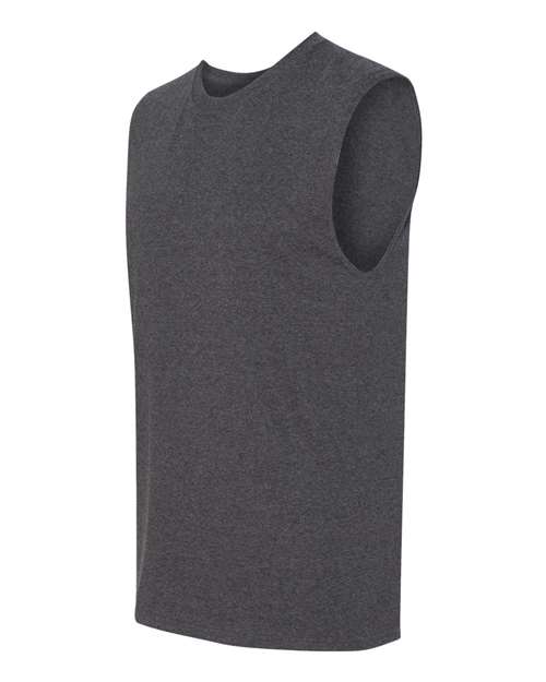 JERZEES Men's Dri-Power® Active Sleeveless 50/50 T-Shirt JERZEES