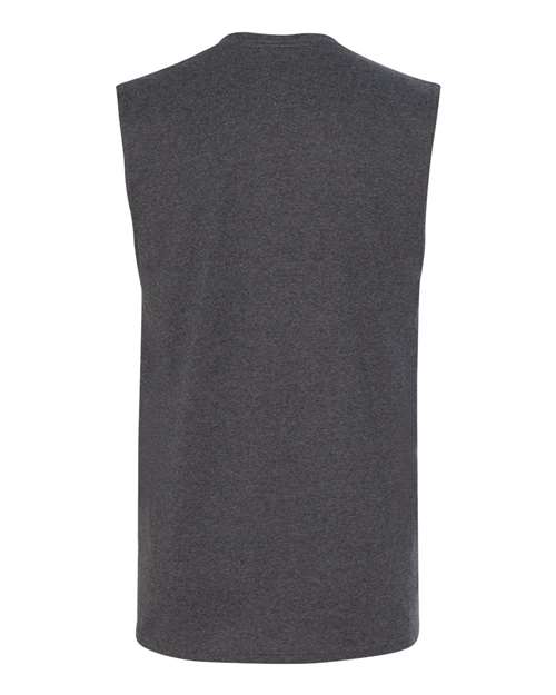 JERZEES Men's Dri-Power® Active Sleeveless 50/50 T-Shirt JERZEES