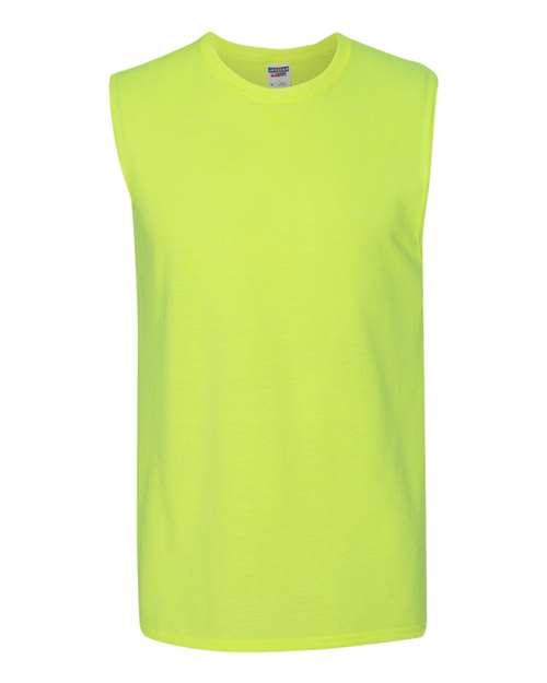 JERZEES Men's Dri-Power® Active Sleeveless 50/50 T-Shirt JERZEES