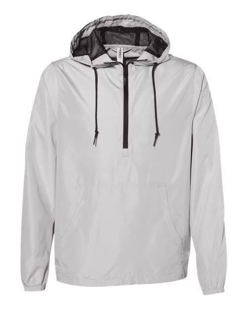 Independent Trading Co. Unisex Lightweight Quarter-Zip Windbreaker Pullover Jacket Independent Trading Co.