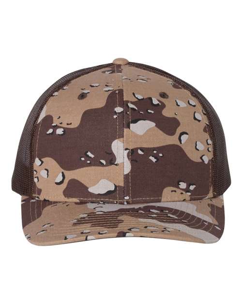 Richardson 112 Patterned Snapback Trucker Cap Richardson