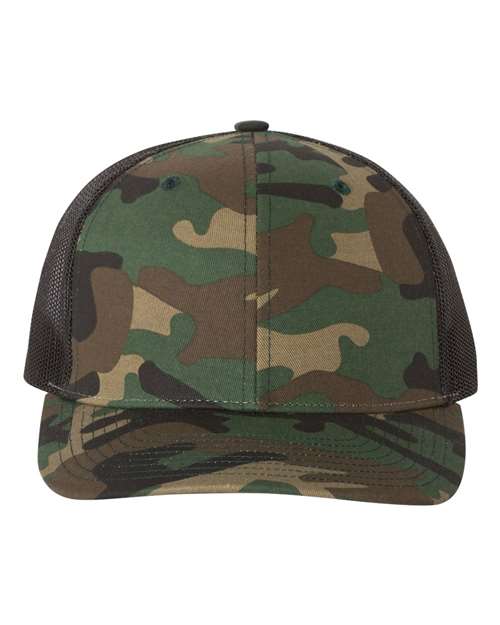 Richardson 112 Patterned Snapback Trucker Cap Richardson