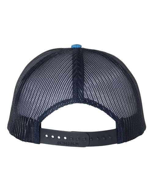 Richardson 112 Patterned Snapback Trucker Cap Richardson