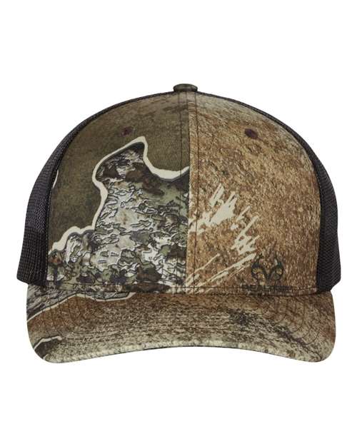 Richardson 112 Patterned Snapback Trucker Cap Richardson