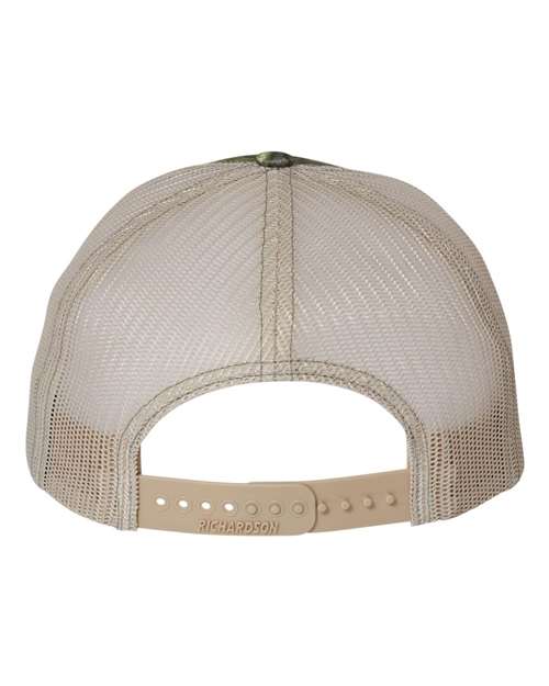 Richardson 112 Patterned Snapback Trucker Cap Richardson