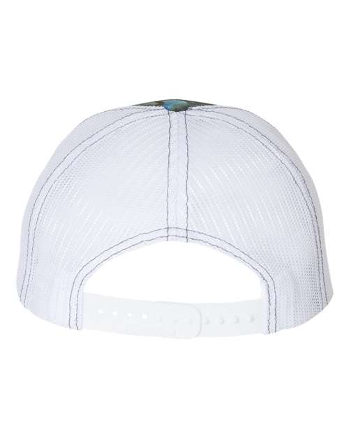 Richardson 112 Patterned Snapback Trucker Cap Richardson