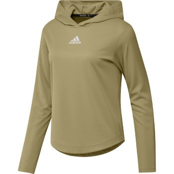 adidas Women s Stadium Heat.rdy Hoodie TEAM SAND WHITE XS