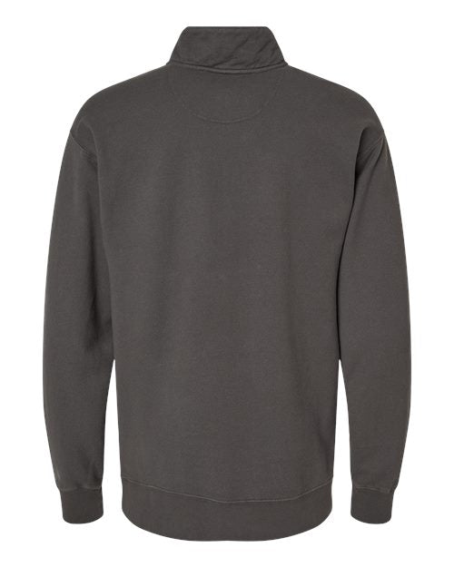 ComfortWash by Hanes Men's Garment-Dyed Quarter-Zip Sweatshirt Hanes