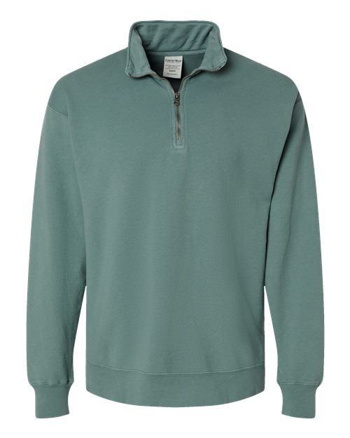 ComfortWash by Hanes Men's Garment-Dyed Quarter-Zip Sweatshirt Hanes