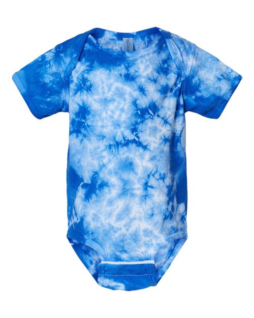 Dyenomite Infant Crystal Tie-Dyed Onesie Dyenomite