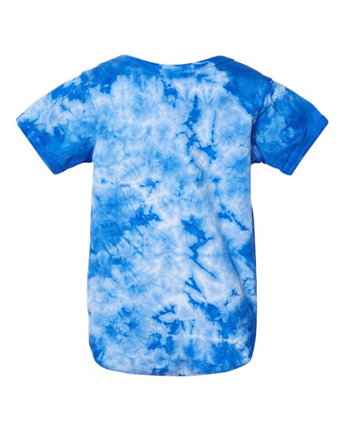 Dyenomite Infant Crystal Tie-Dyed Onesie Dyenomite