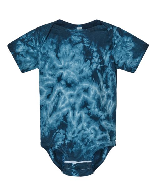 Dyenomite Infant Crystal Tie-Dyed Onesie Dyenomite