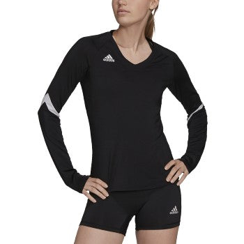 adidas Women's Long Sleeve Quickset Volleyball Jersey adidas