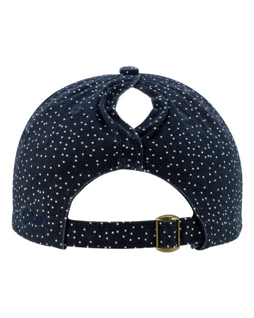 Infinity Her Women's Garment-Washed Fashion Print Cap Infinity Her