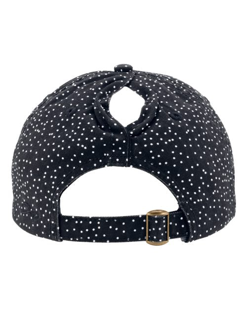 Infinity Her Women's Garment-Washed Fashion Print Cap Infinity Her